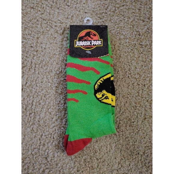 Jurassic Park Other - Jurassic Park Crew Socks